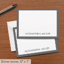 Search for 5x7 note cards Elegant