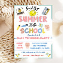 Search for goodbye invitations End of summer party