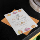 Recherche de pumpkin baby shower invitations Mignon
