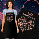 Search for black and white heart aprons Hair stylist