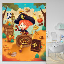 Recherche de drapeaux de pirate posters Pour enfants
