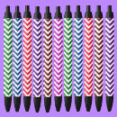 Search for floral writing supplies Red