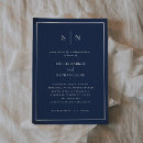 Search for navy rehearsal dinner invitations Simple