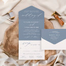 Search for slate blue wedding invitations Classic