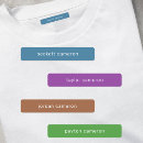 Search for back to school clothing labels Iron on