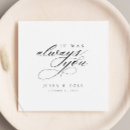 Recherche de romantique serviettes Calligraphie