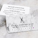 Recherche de fidélité de client cartes visite Chic