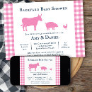 Search for backyard baby q invitations Gingham
