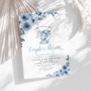 Search for couples baby boy shower invitations Dusty blue