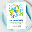Search for splash party invitations Beach ball
