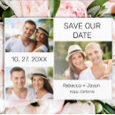 Search for collage save the date postcards Black and white