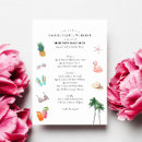 Search for palm tree bachelorette party invitations Mexico