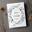 Search for sketch wedding save the dates Black and white