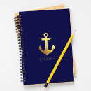 Recherche de ancre marine carnets Monogramme