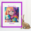 Recherche de chien rose posters Pour enfants