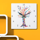 Search for rainbow clocks Bright colours
