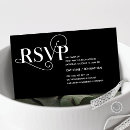 Search for reply enclosure cards Black and white