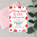 Search for berry sweet baby shower invitations Is on the way
