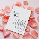 Search for table wedding thank you cards Simple