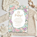 Search for garden baby shower invitations Pretty