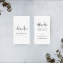 Search for monogram chubby business cards Minimalist