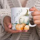 Search for watercolor pumpkins mugs Script