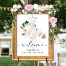 Search for romantic art posters bridal shower welcome signs