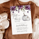 Search for fall floral baby shower invitations Boho