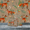 Search for red fox wrapping paper Woodland