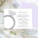 Search for diamond ring invitations Elegant