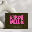 Search for hot pink save the dates Unique