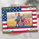 Search for military army cards Red white blue