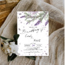 Search for rustic lavender wedding invitations Violet