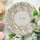 Recherche de historique assiettes en papier Vintage