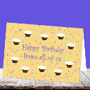 Search for coworker birthday cards From all of us