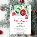 Search for green christmas invitations Classic