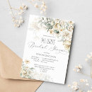 Search for all white bridal shower invitations Elegant