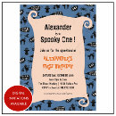 Recherche de spooky anniversaire invitations Baby boy