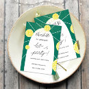Recherche de vert citron invitations Tropical