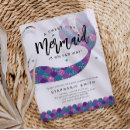 Search for purple mermaid invitations Purple and teal