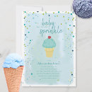 Search for blue ice invitations Sprinkles