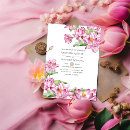 Search for lotus flower wedding invitations Watercolor