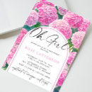 Recherche de hydrangea baby shower invitations Botanique