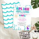Recherche de éclaboussure invitations D'anniversaire