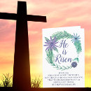 Search for bible verse easter cards He is risen