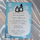 Recherche de pingouin mariage invitations Oiseaux