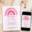 Search for kid drawing invitations Rainbow