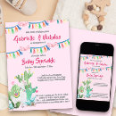 Recherche de llama baby shower fille invitations Mignon