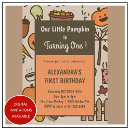 Search for thanksgiving first birthday Orange