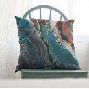 Search for turquoise and gold pillows Abstract